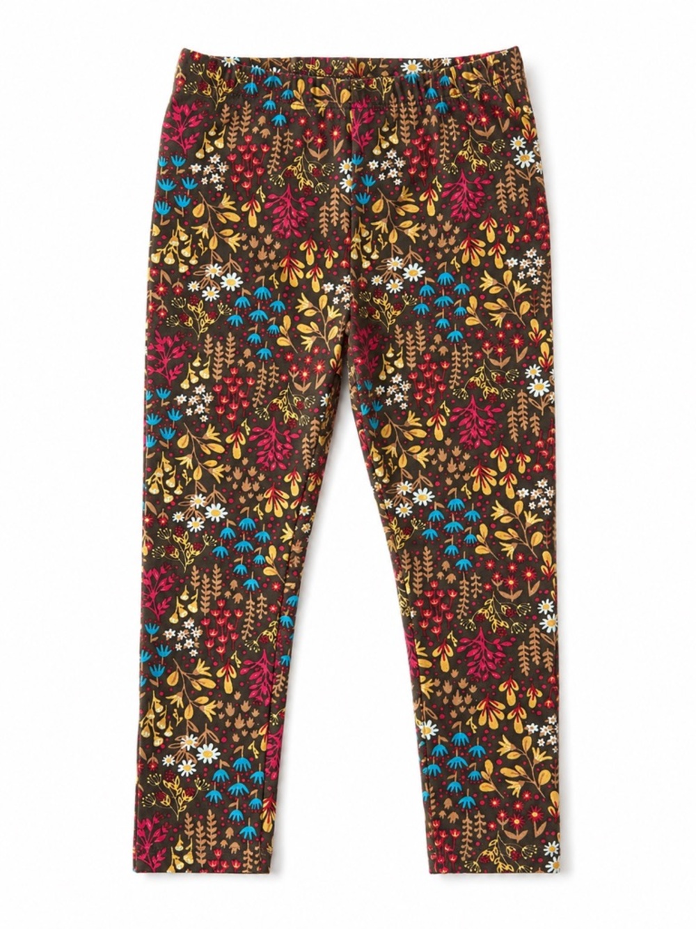 New - Kids Headquarters Toddler Floral Fall Print Leggings | 2T